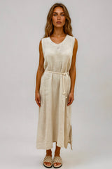 Alessia Dress - Beige