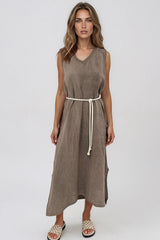 Alessia Dress - Chocolate