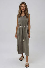 Alessia Dress - Chocolate