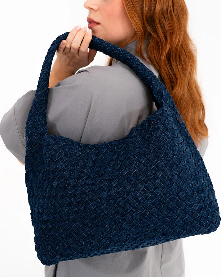 Arcadia Tote - Denim Plait