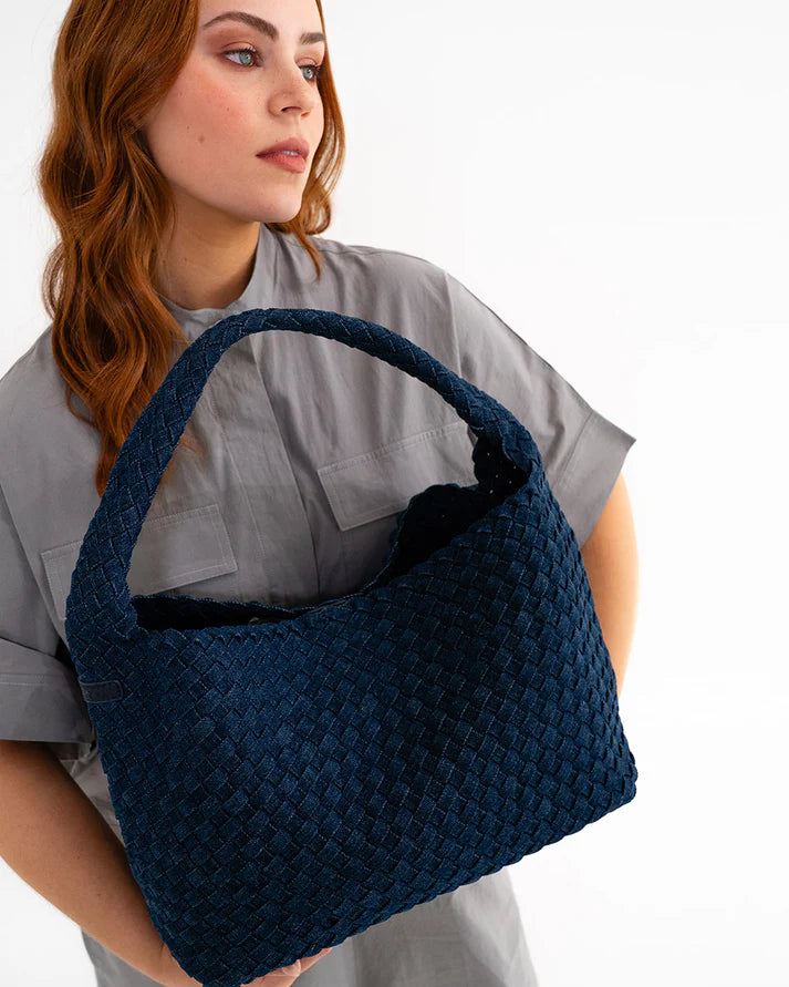 Arcadia Tote - Denim Plait