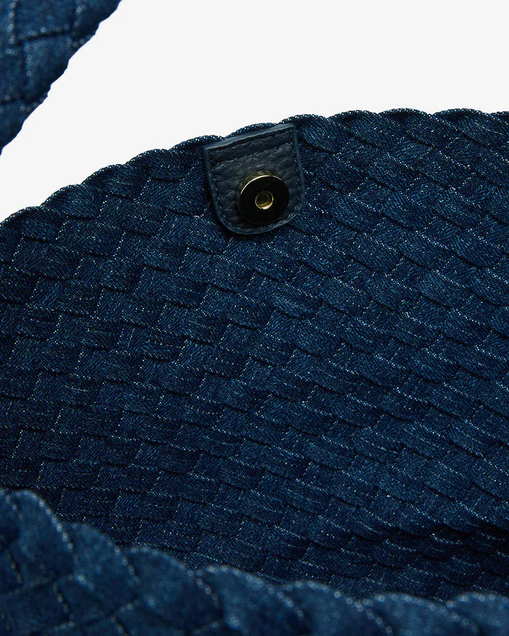 Arcadia Tote - Denim Plait