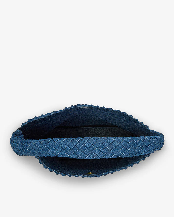 Arcadia Tote - Denim Plait