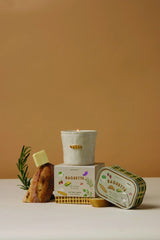 Bistro 8 Oz French Baguette Candle - Rosemary & Thyme