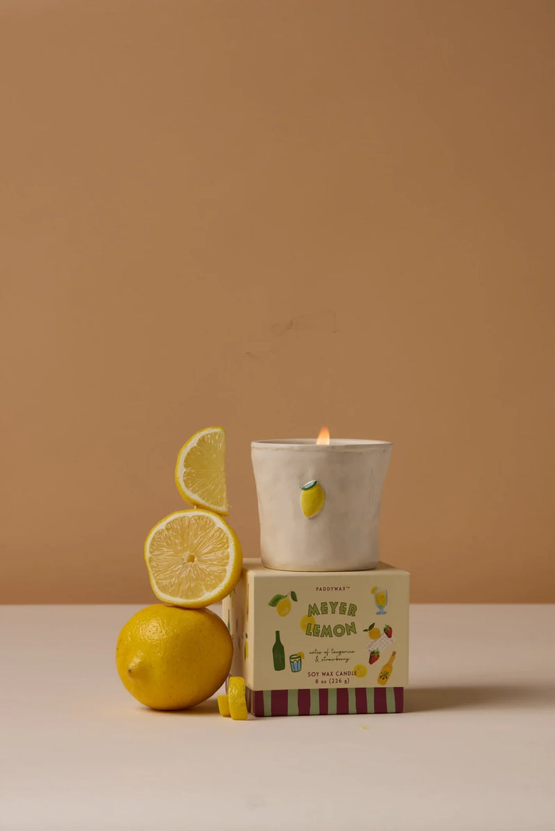 Bistro 8 Oz Candle - Meyer Lemon