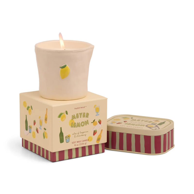 Bistro 8 Oz Candle - Meyer Lemon