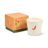 Bistro 8oz Piment Chilli Pepper Embossed Ceramic Candle - Piment