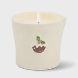 Bistro 8oz Ceramic w/ Embossed Christmas Pudding & Printed Box - Christmas Pudding