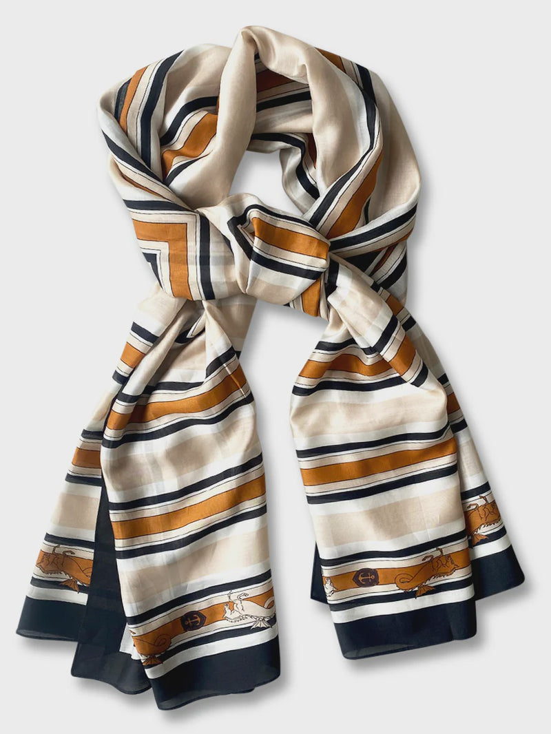 Dark Hampton The Brown Versatile Scarf