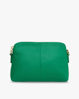 Burbank Crossbody - Green Pebble