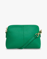 Burbank Crossbody - Green Pebble