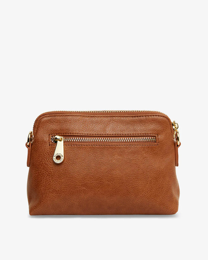 Burbank Crossbody - Tan Pebble