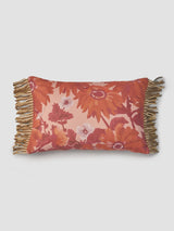Marigold Rose Linen Cushion - 60x40cm