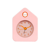 Mini House Alarm Clock Pink - Metal