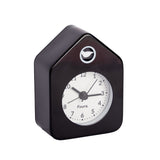 Mini House Alarm Clock Black and White - Metal