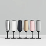 Huski Champagne Flute - Powder Pink