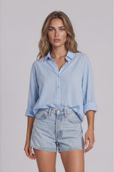 Chiara Shirt - Sky Blue