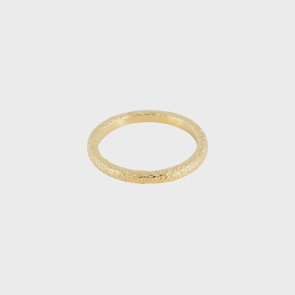 Antique Gold Stacking Ring