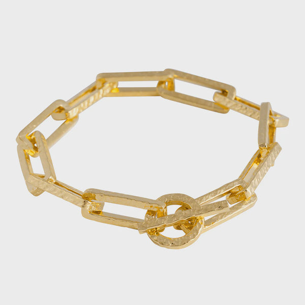 Antique Gold Chain Bracelet