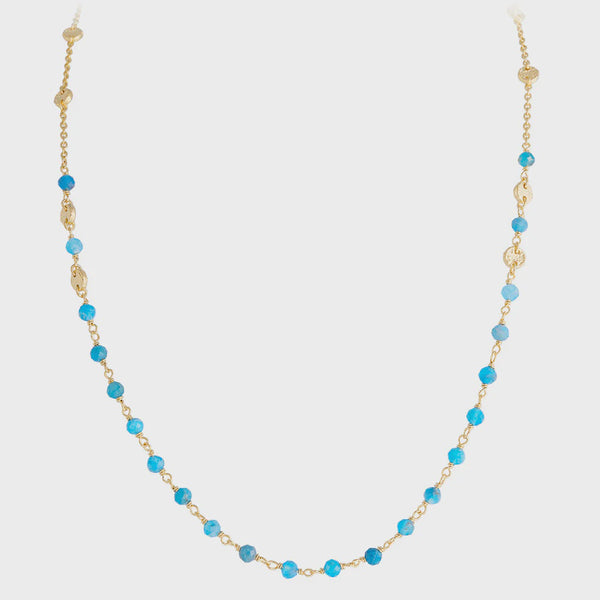 Blue Grotto Antique Necklace