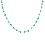 Blue Grotto Antique Necklace