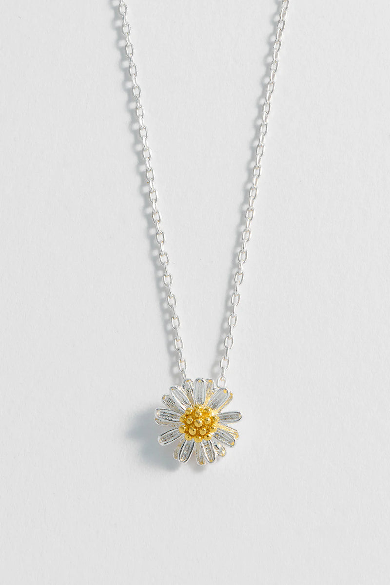 Wildflower Necklace - Silver Plated