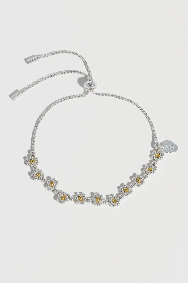 Daisy Chain Amelia Bracelet Gold and Silver Plated