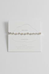 Daisy Chain Amelia Bracelet Gold and Silver Plated