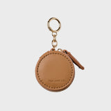 Eye Catcher charm with microfibre cleaning cloth - Tan
