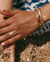 Oval Croissant Ring
