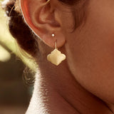 Moroccan Hook Earrings Gold