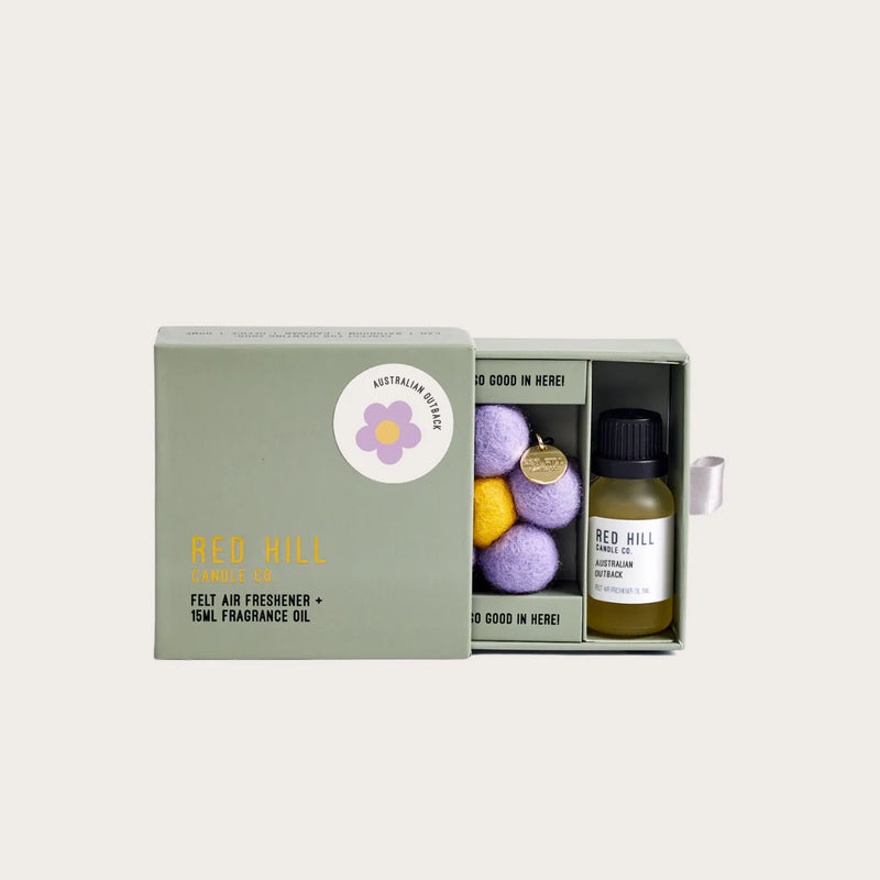 Australian Coast Felt Flower Air Freshener