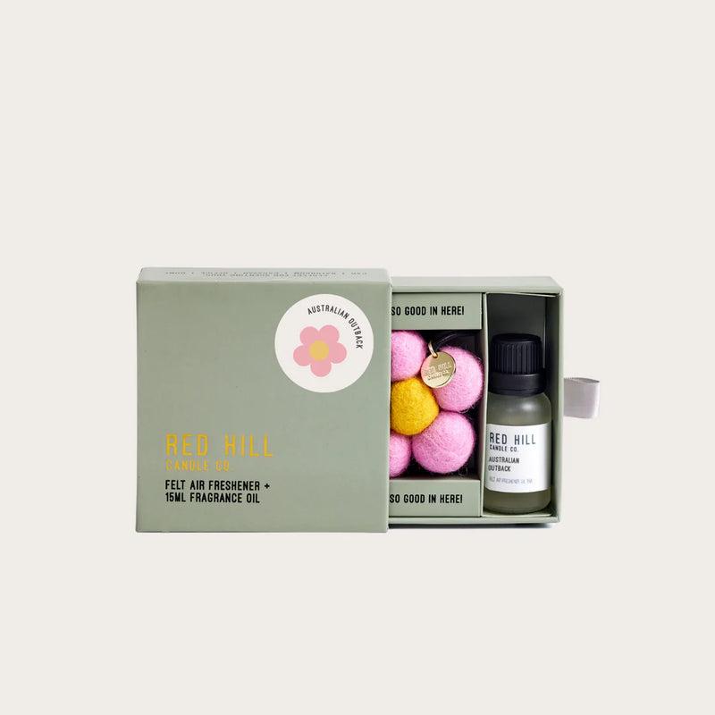 Australian Coast Felt Flower Air Freshener