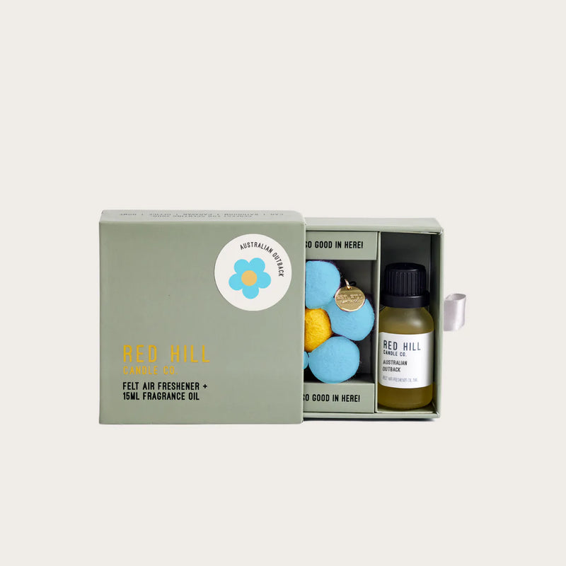 Australian Coast Felt Flower Air Freshener