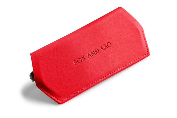 Fox and Leo glasses case - Poppy