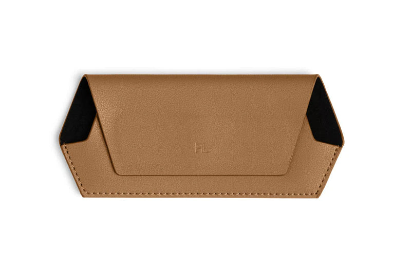 Fox and Leo glasses case - Tan