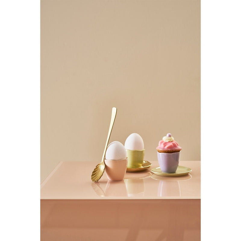 Good Morning Egg Cup Set of 2 - Old Pink