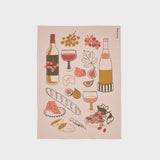 The Emmy Tea Towel - Wine