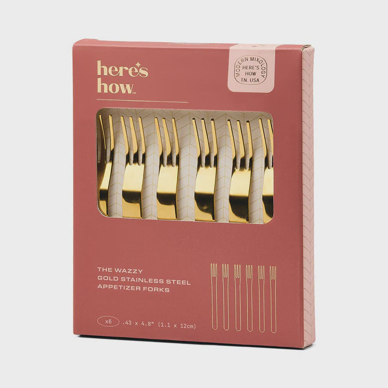 The Wazzy Appetizer Forks
