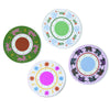 A Dopo Set of 4 Coasters - Eye, Peacock, Heart, Horse