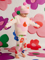 Hej Blomma  Fluffy Knit Jumper
