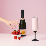 Huski Champagne Flute - Brushed Stainless