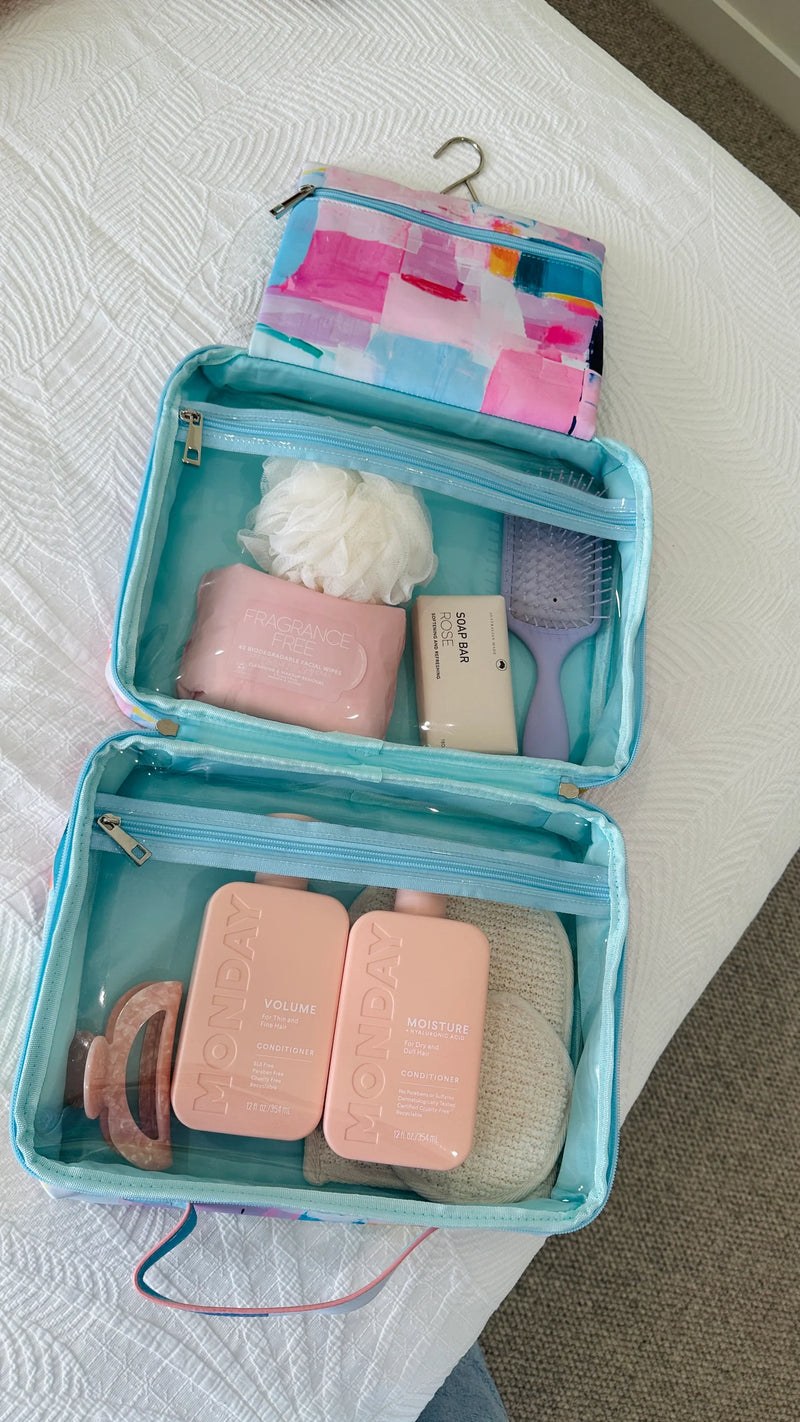 Hanging Toiletry Bag - Good Times