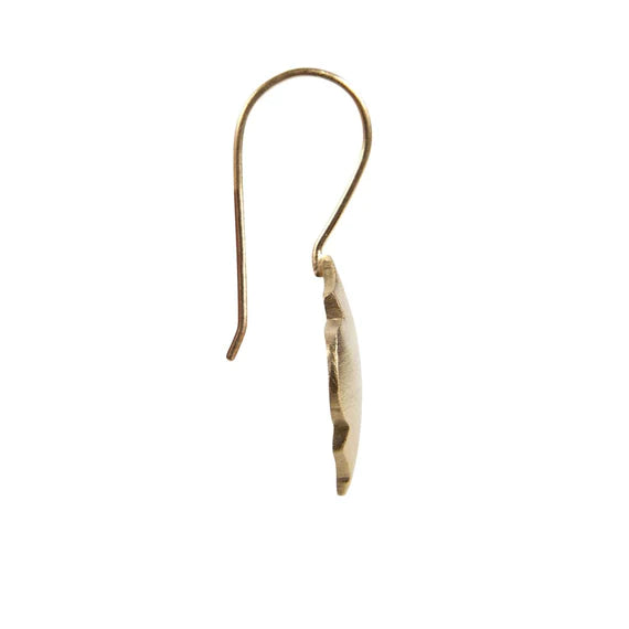 Moroccan Hook Earrings Gold