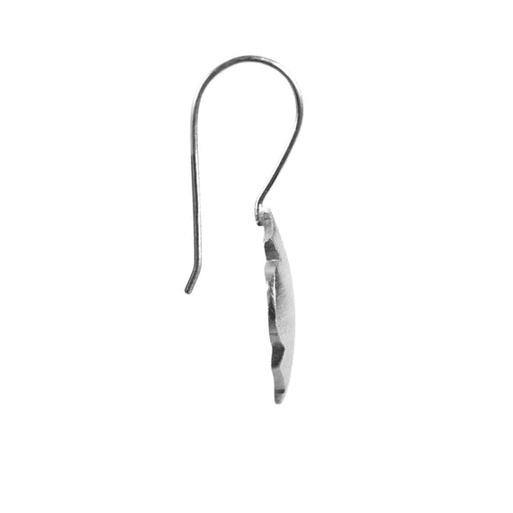 Moroccan Hook Earrings Silver