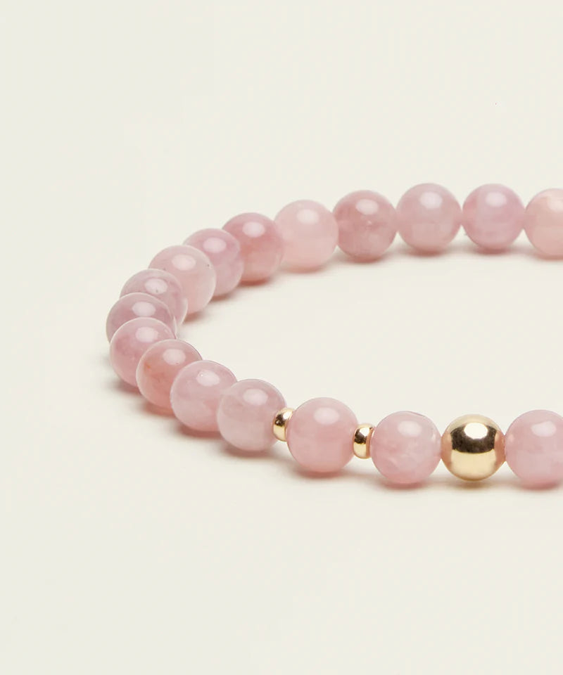 Love Bracelet with Madagascar Rose Quartz