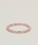 Love Bracelet with Madagascar Rose Quartz