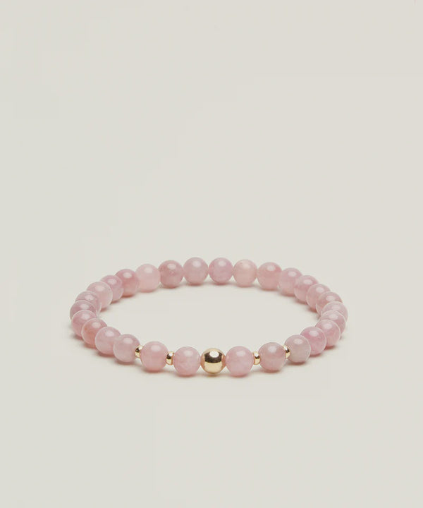 Love Bracelet with Madagascar Rose Quartz