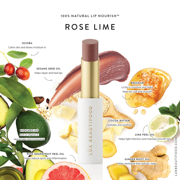 Bon Bon: The Perfect Nude - Rose Lime Lip Nourish