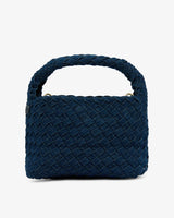 Linton Crossbody - Dark Denim Plait